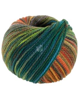 Cool Merino Color <br/>312 Dunkel-/<wbr>Hellgrün/<wbr>Graulila/<wbr>Orange/<wbr>Safrangelb/<wbr>Camel/<wbr>Nougat/<wbr>Dunkeloliv