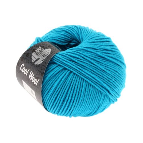 Cool Wool Uni 502 Türkisblau
