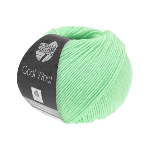 Cool Wool Uni 2087 Weißgrün