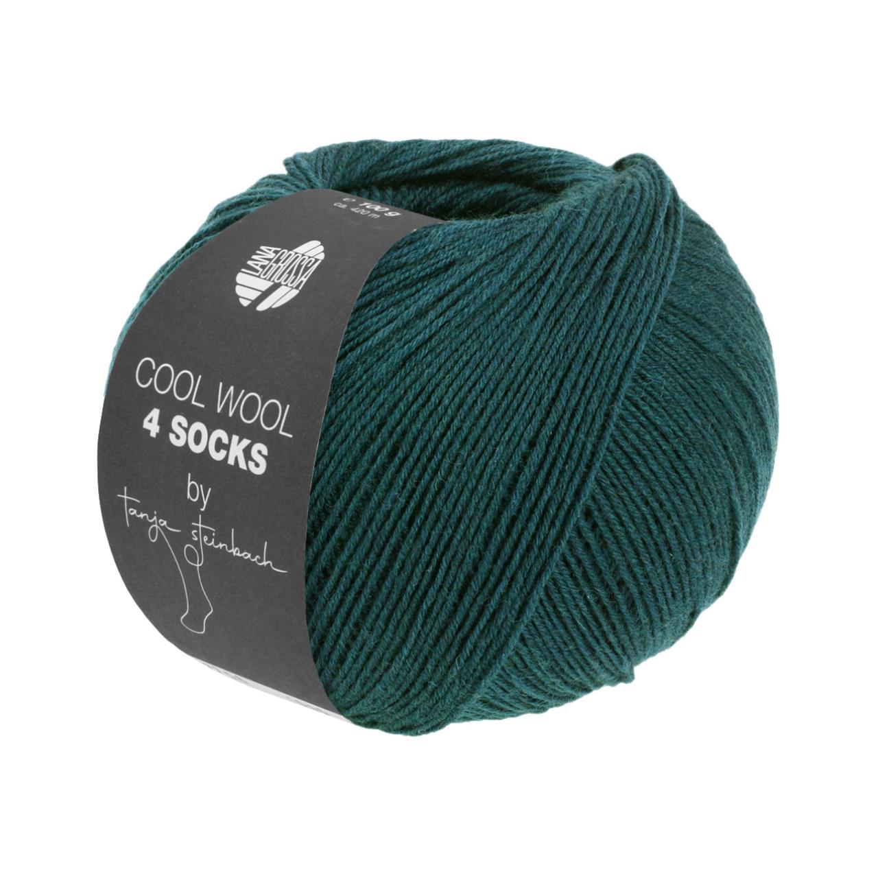 Cool Wool 4 Socks Uni 7701 Dunkelgrün