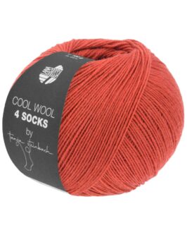 Cool Wool 4 Socks Uni <br>7714 Terrakotta