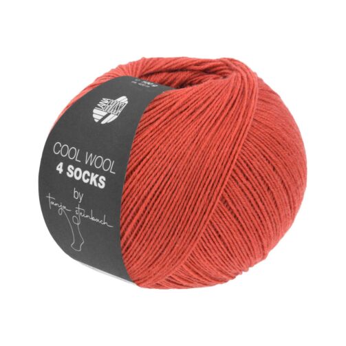 Cool Wool 4 Socks Uni 7714 Terrakotta