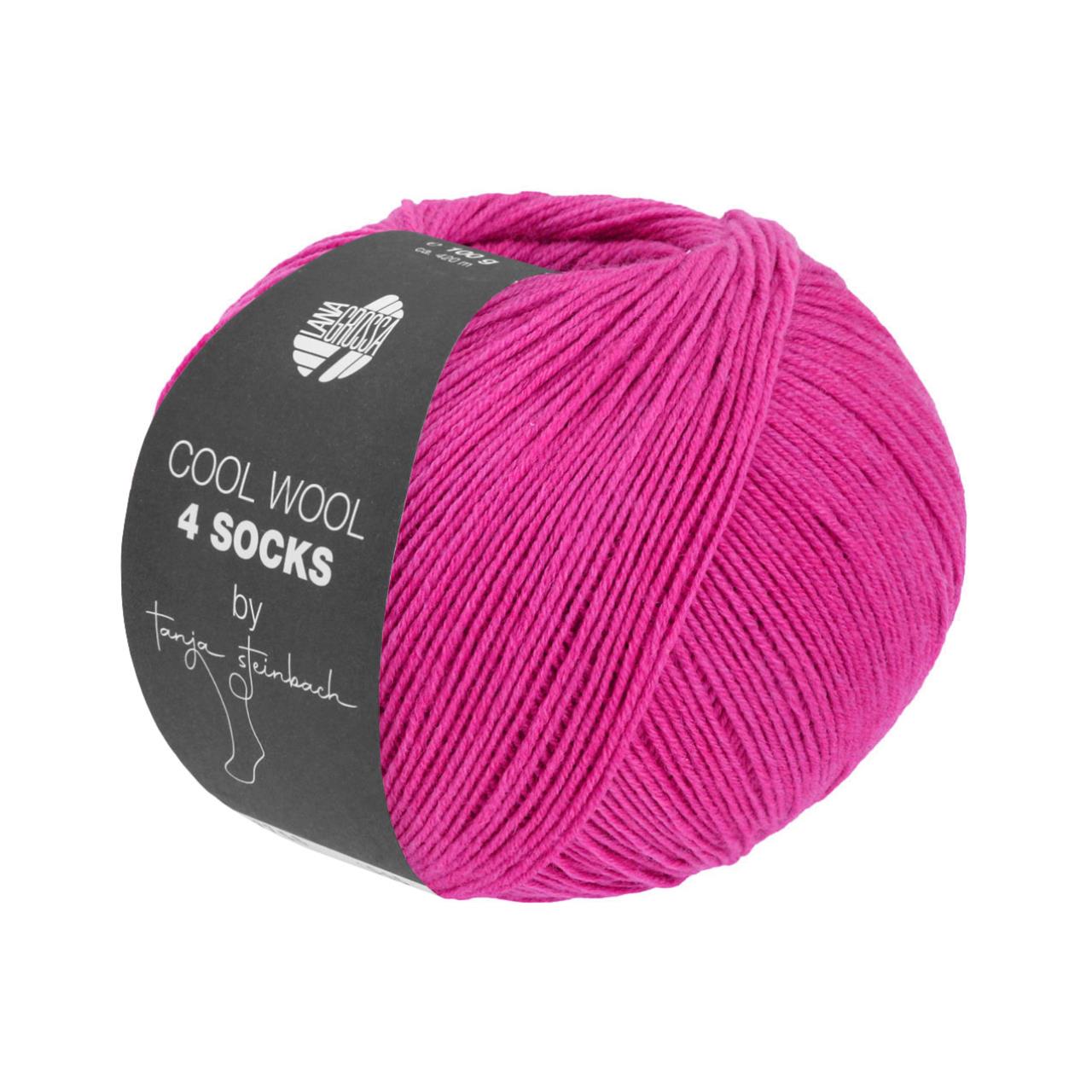 Cool Wool 4 Socks Uni 7717 Fuchsia