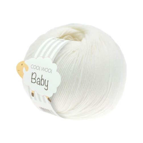 Cool Wool Baby Uni 207 Weiß