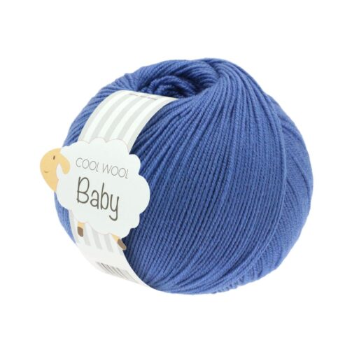 Cool Wool Baby Uni 209 Blau