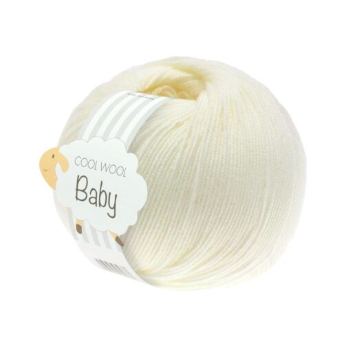 Cool Wool Baby Uni 213 Rohweiß