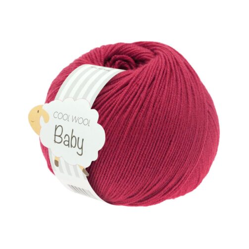 Cool Wool Baby Uni 220 Kardinalrot
