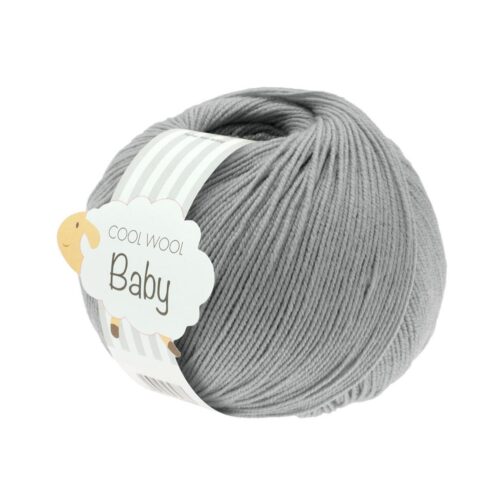 Cool Wool Baby Uni 241 Hellgrau