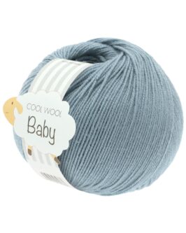 Cool Wool Baby Uni <br>264 Graublau
