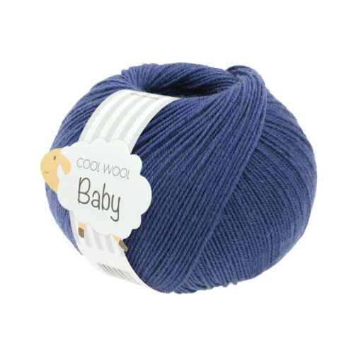 Cool Wool Baby Uni 288 Tintenblau