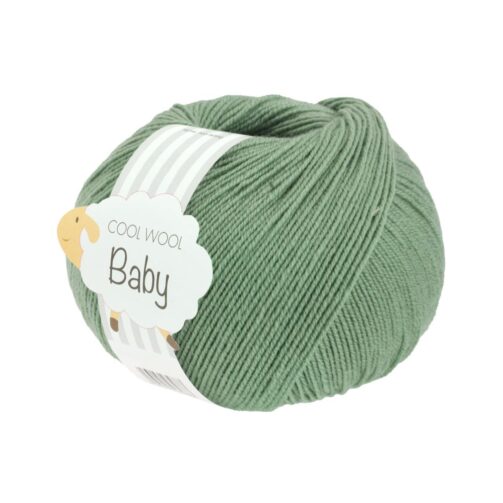 Cool Wool Baby Uni 297 Resedagrün