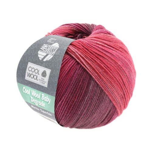 Cool Wool Baby Dégradé 507 Beere/Antikviolett/Himbeer
