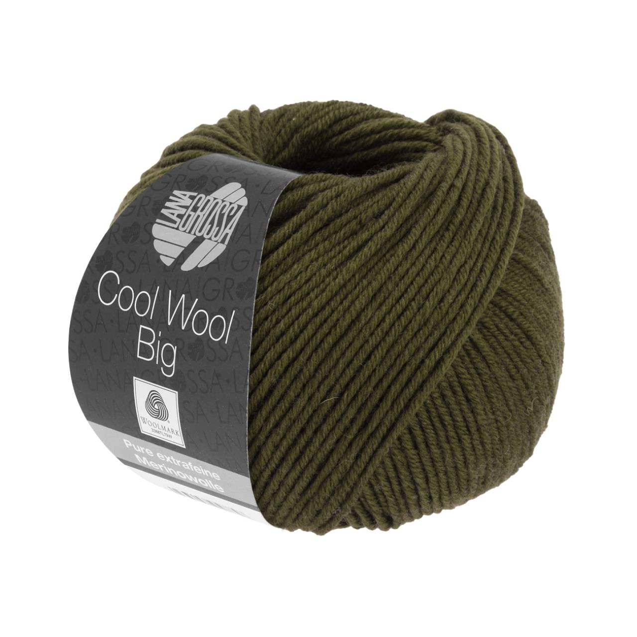 Cool Wool BIG Uni <br>1005 Dunkeloliv