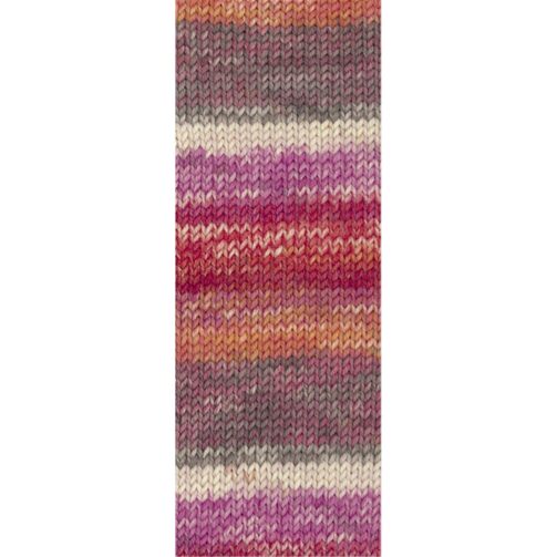 Cool Wool Big Color 4012 Ecru/Erika/Pink/Orange/Tomatenrot/Zyklam