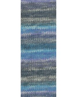 Cool Wool Big Color<br />4018 Türkisblau/Ecru/Jeans/Petrolblau/Blaugrau
