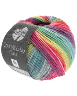 Cool Wool Big Color<br />4019 Khaki/Gelb/Orangerot/Pink/Beere/Ecru/Mint