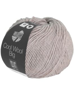 Cool Wool Big Mélange <br>1626 Graubeige Meliert