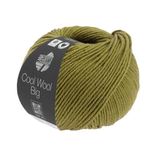 Cool Wool Big Mélange 1610 Oliv meliert