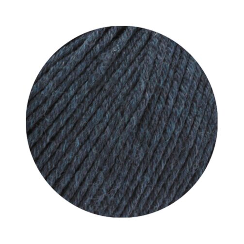 Cool Wool Big Mélange GOTS 211 Schwarzblau meliert