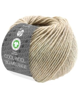 Cool Wool Big Mélange GOTS<br />229 Sand meliert