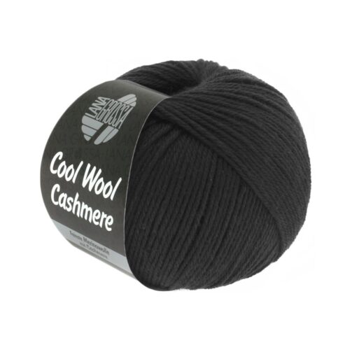 Cool Wool Cashmere 15 Schwarz