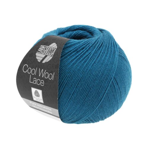 Cool Wool Lace 4 Dunkelpetrol