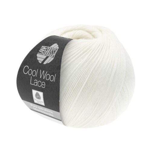Cool Wool Lace 28 Weiß