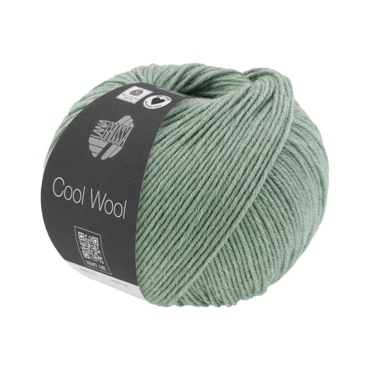 Cool Wool Mélange 1416 Graugrün Meliert