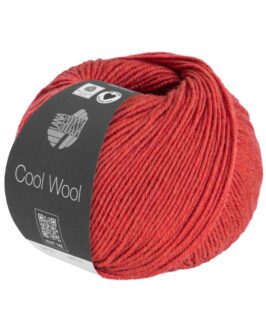 Cool Wool Mélange <br>1428 Rot Meliert
