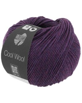 Cool Wool Mélange <br>1403 Dunkelviolett meliert