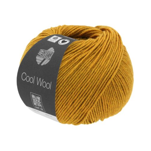 Cool Wool Mélange 1407 Senfgelb meliert
