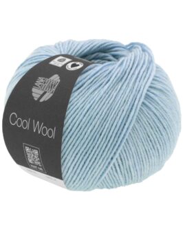 Cool Wool Mélange <br>1420 Hellblau meliert