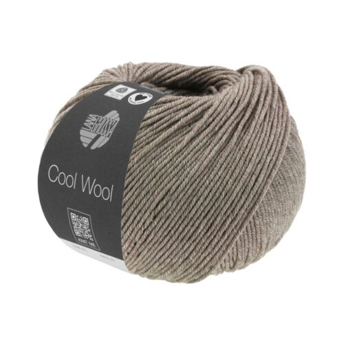 Cool Wool Mélange 1421 Graubraun meliert