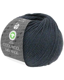 Cool Wool Mélange GOTS<br />104 Blaugrün meliert
