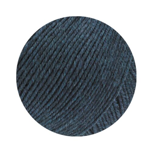 Cool Wool Mélange GOTS 111 Schwarzblau meliert