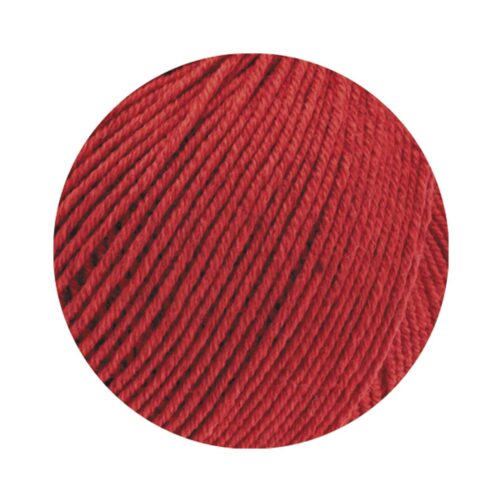 Cool Wool Mélange GOTS 115 Rot meliert
