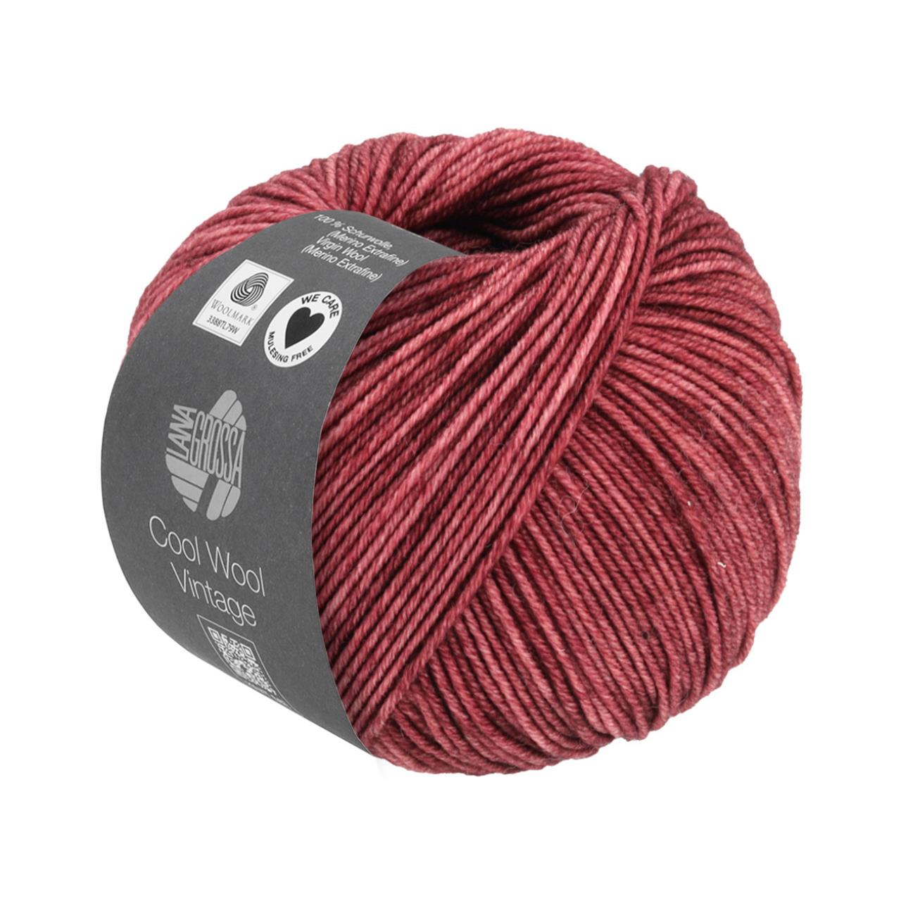 Cool Wool Vintage 7364 Burgund