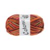 Cotone Print 334 Orange/Beige/Terracotta/Dunkelviolett/Braun/ Dunkelbraun