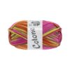 Cotone Print 343 Fuchsia/Senfgelb/Rost/Graubraun