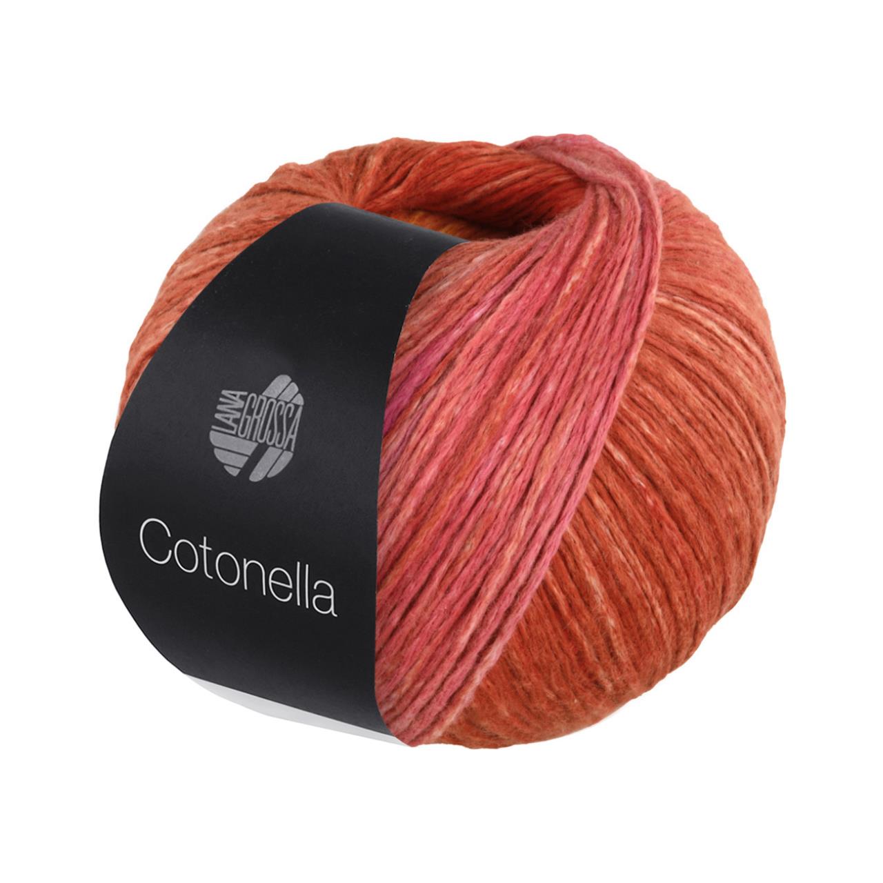 Cotonella 4 Weinrot/Orange/Rot/Feuerrot/Terrakotta/Ziegelrot/Pink/Lila