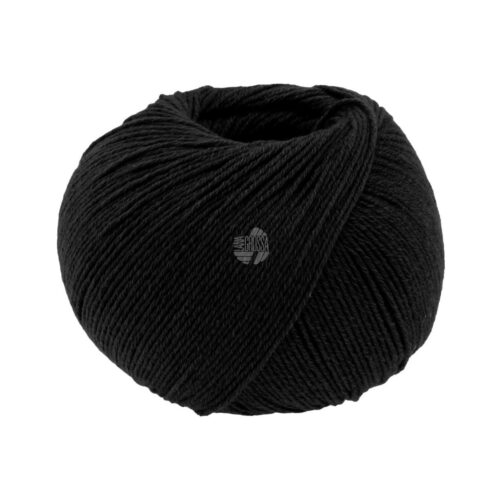 Cotton Wool (Linea Pura) 17 Schwarz