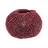 Ecopuno Tweed 312 Weinrot meliert