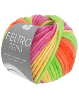 Feltro Print <br>1305 Gelbgrün/<wbr>Orange/<wbr>Pink/<wbr>Narzissengelb