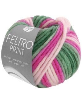 Feltro Print <br>1308 Pastelltürkis/<wbr>Türkis/<wbr>Flieder/<wbr>Fuchsia