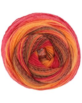 Gomitolo Dipinto <br>2015 Orange/<wbr>Rot/<wbr>Rotbraun/<wbr>Weinrot/<wbr>Umbra