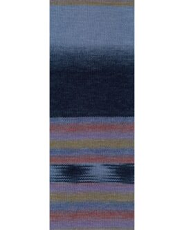 Gomitolo Dipinto <br>2017 Graubeige/<wbr>Jeans/<wbr>Nachtblau/<wbr>Erika/<wbr>Graublau