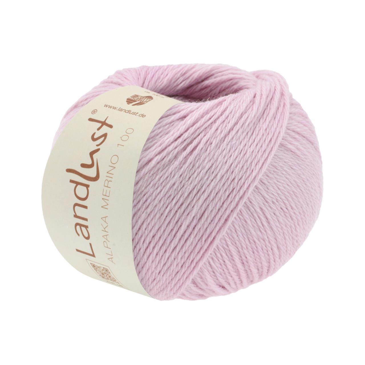 Landlust Alpaka Merino 100 313 Rosa