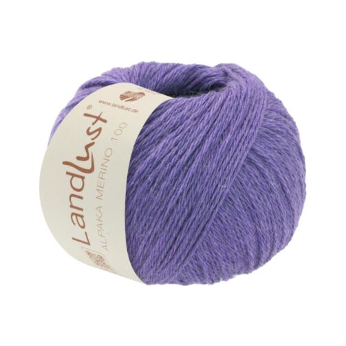 Landlust Alpaka Merino 100 316 Violett