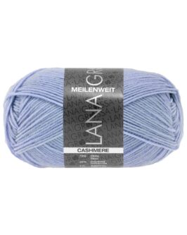 Meilenweit 50 Cashmere <br />62 Hellblau