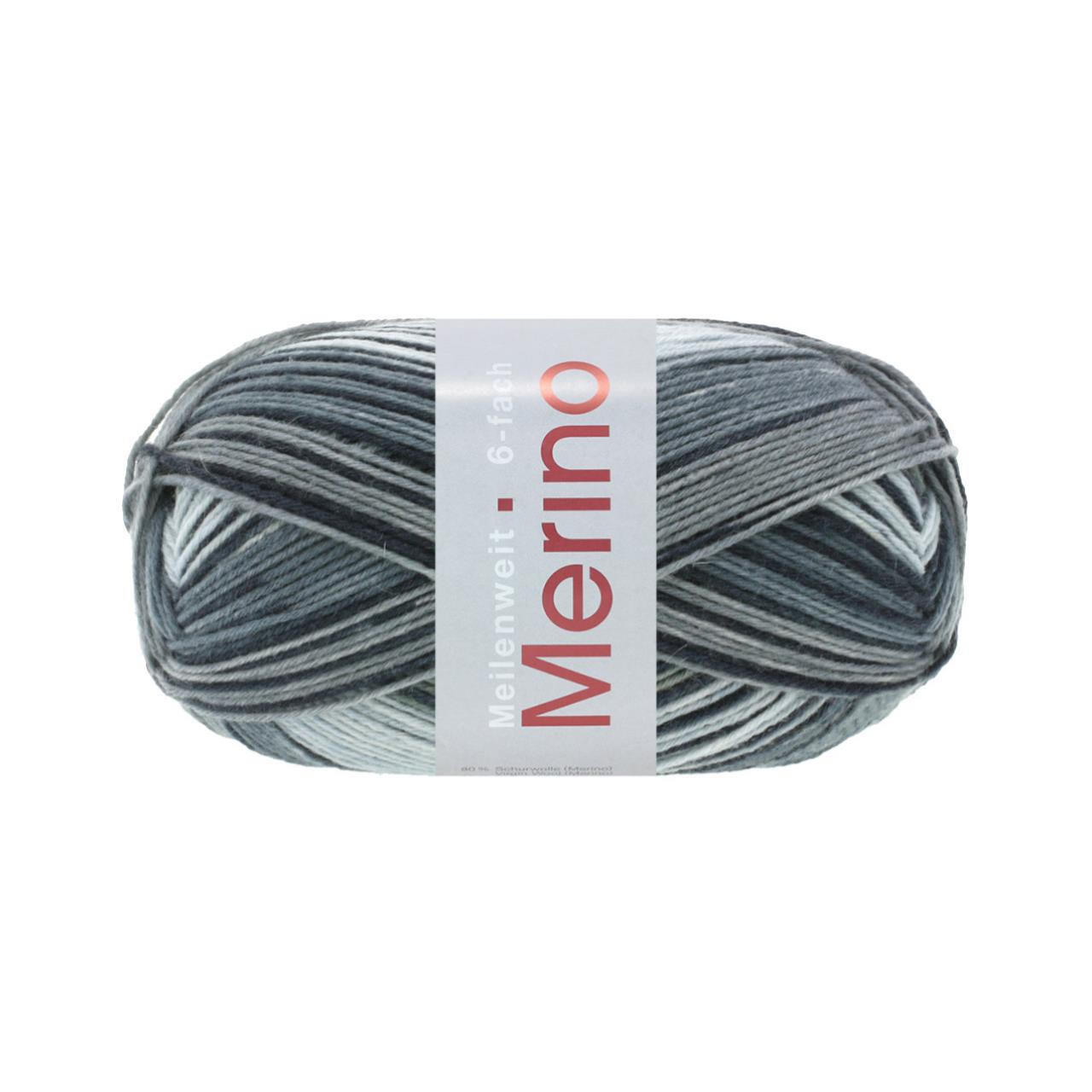 Meilenweit 6-Fach 150 Merino Print 614